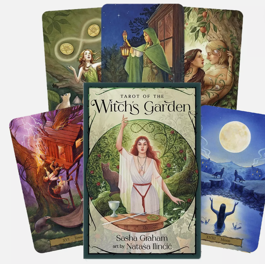 Tarot Of The Witch's Garden- Tarot Card Deck image 1