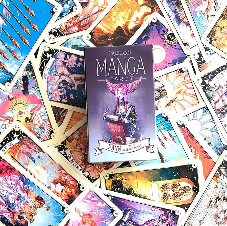 Mystical Manga Tarot Cards Deck