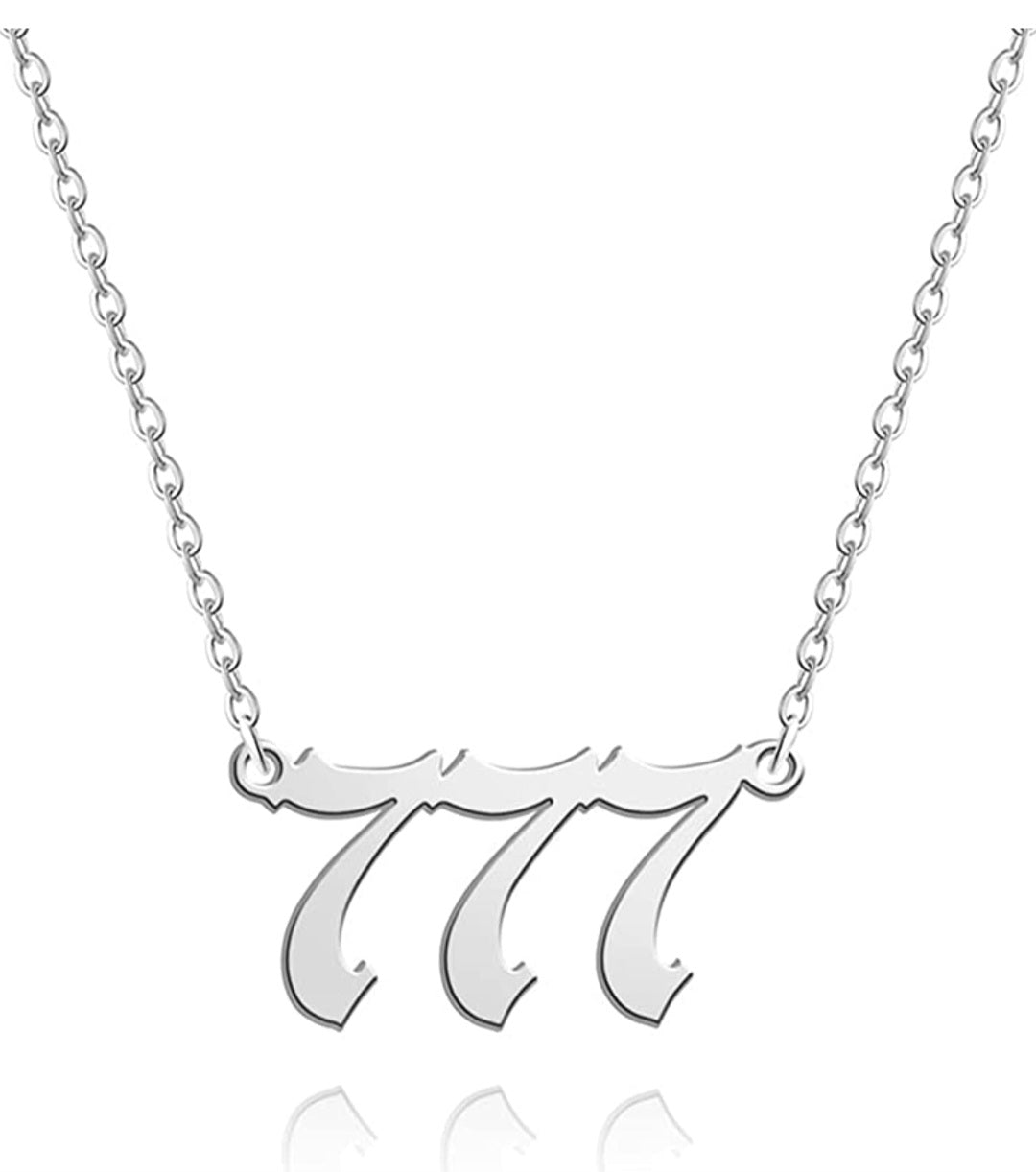 777 Pendant Necklace image 2