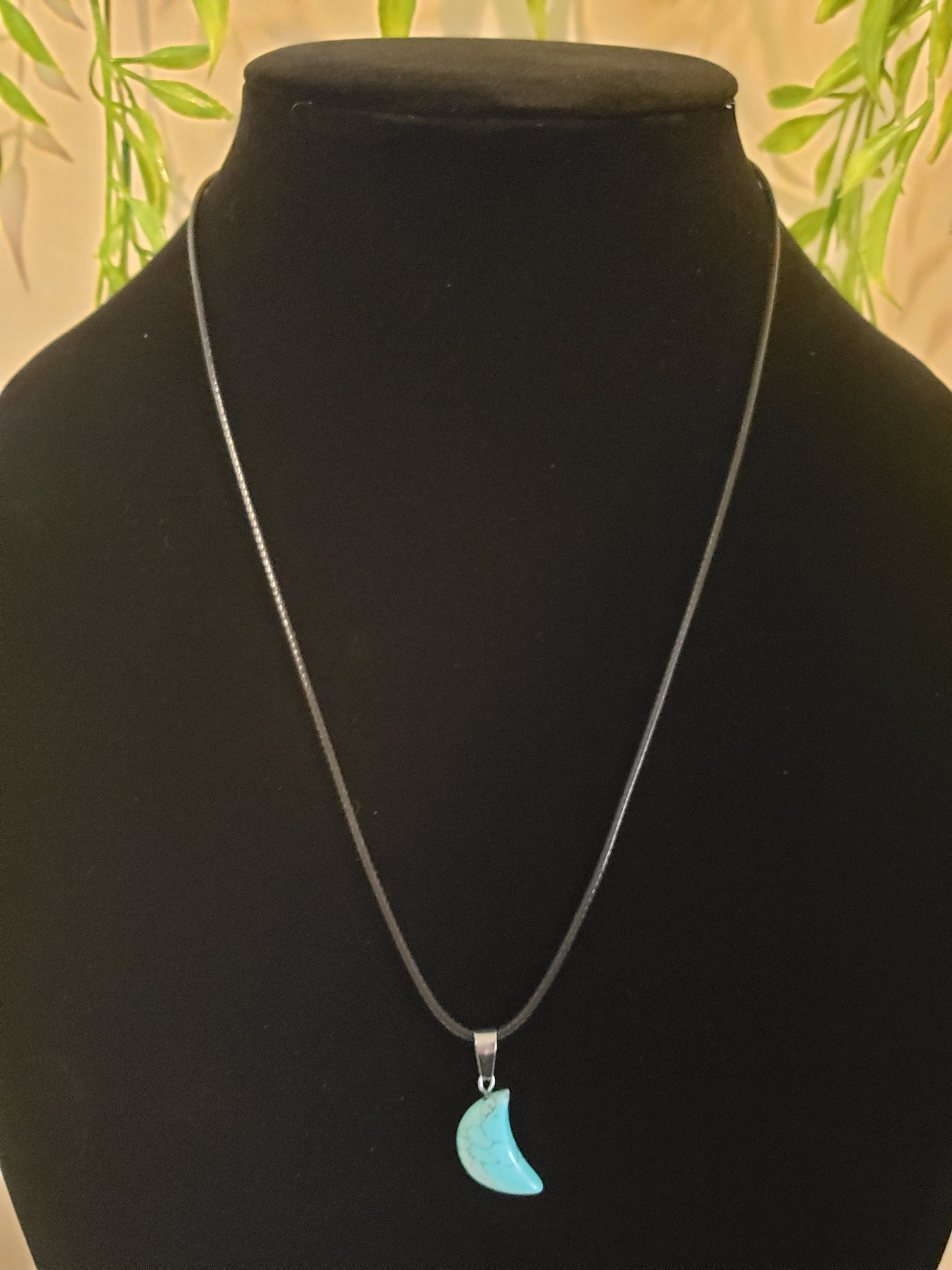 Moon Gemstone Necklace image 1
