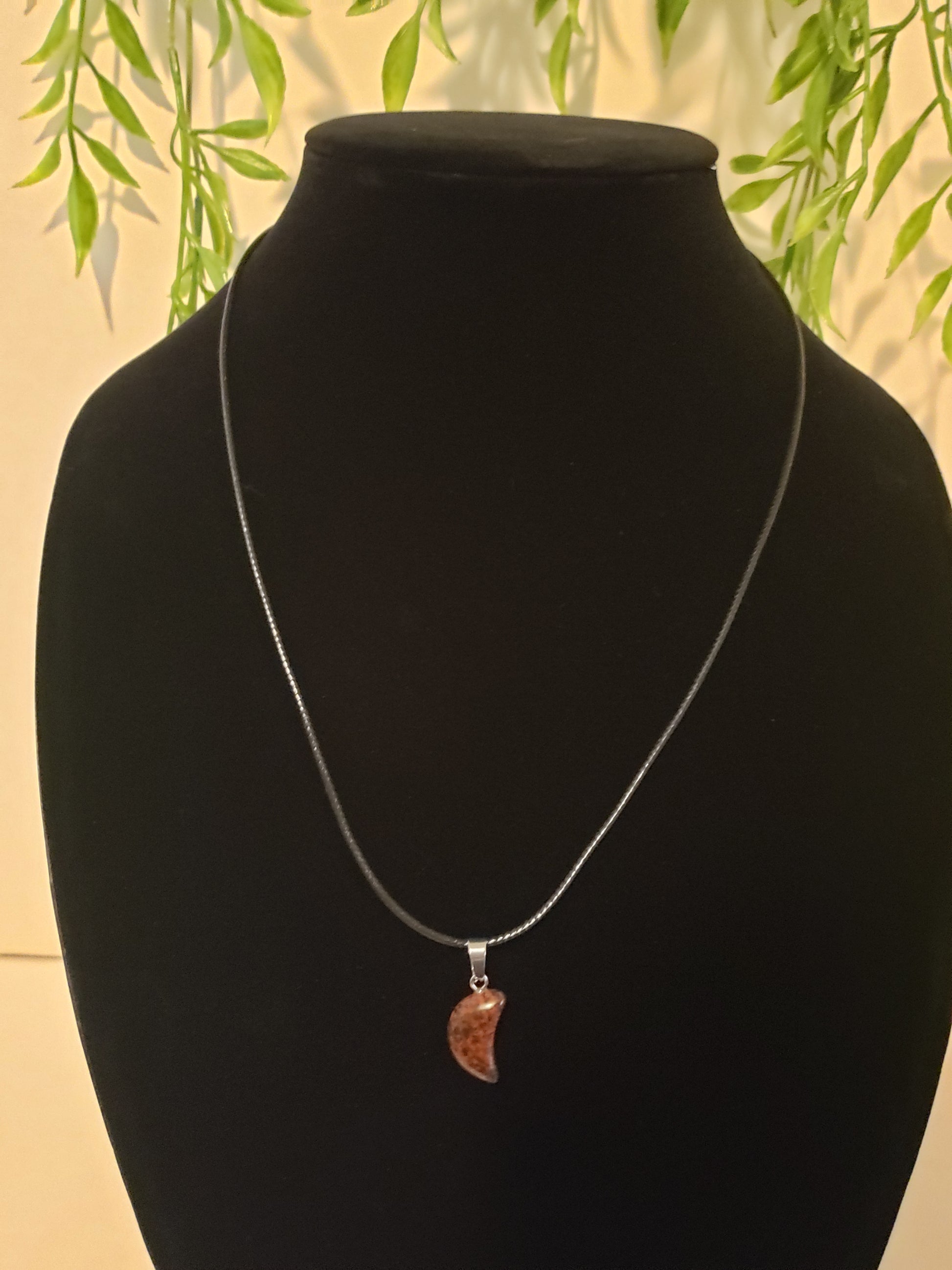 Moon Gemstone Necklace image 3