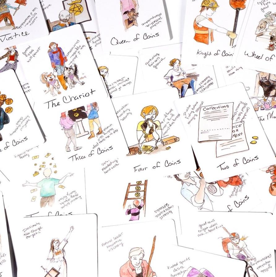 Broke Bi* Tarot Deck