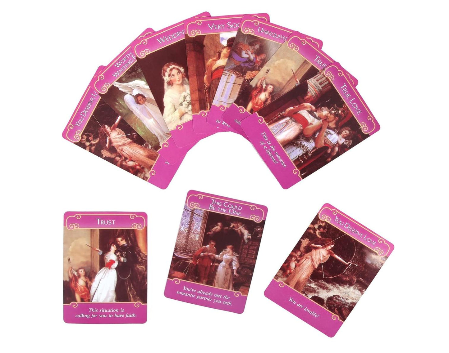 The Romance Angels Oracle Cards Deck