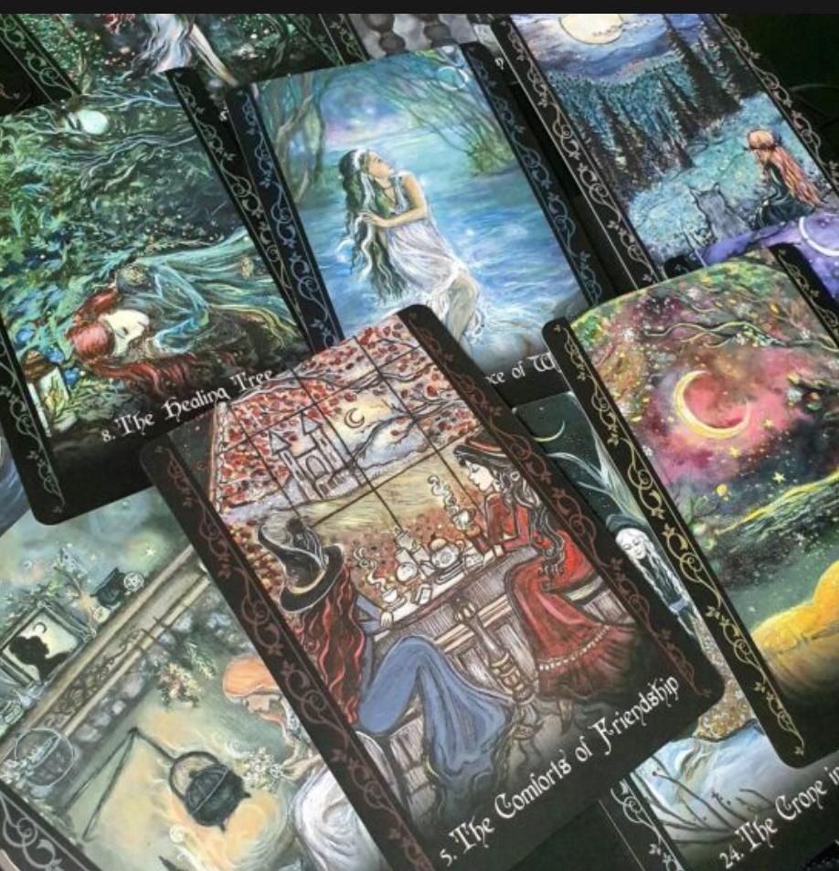 The Solitary Witch Oracle Deck