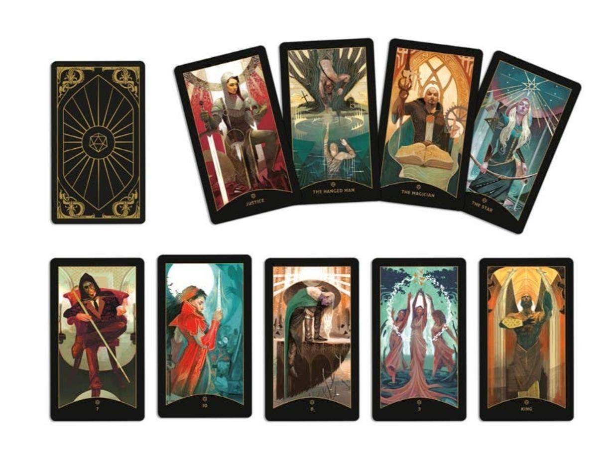 The Dungeons Dragons Tarot Deck