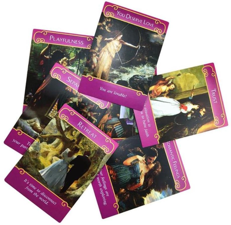 The Romance Angels Oracle Cards Deck