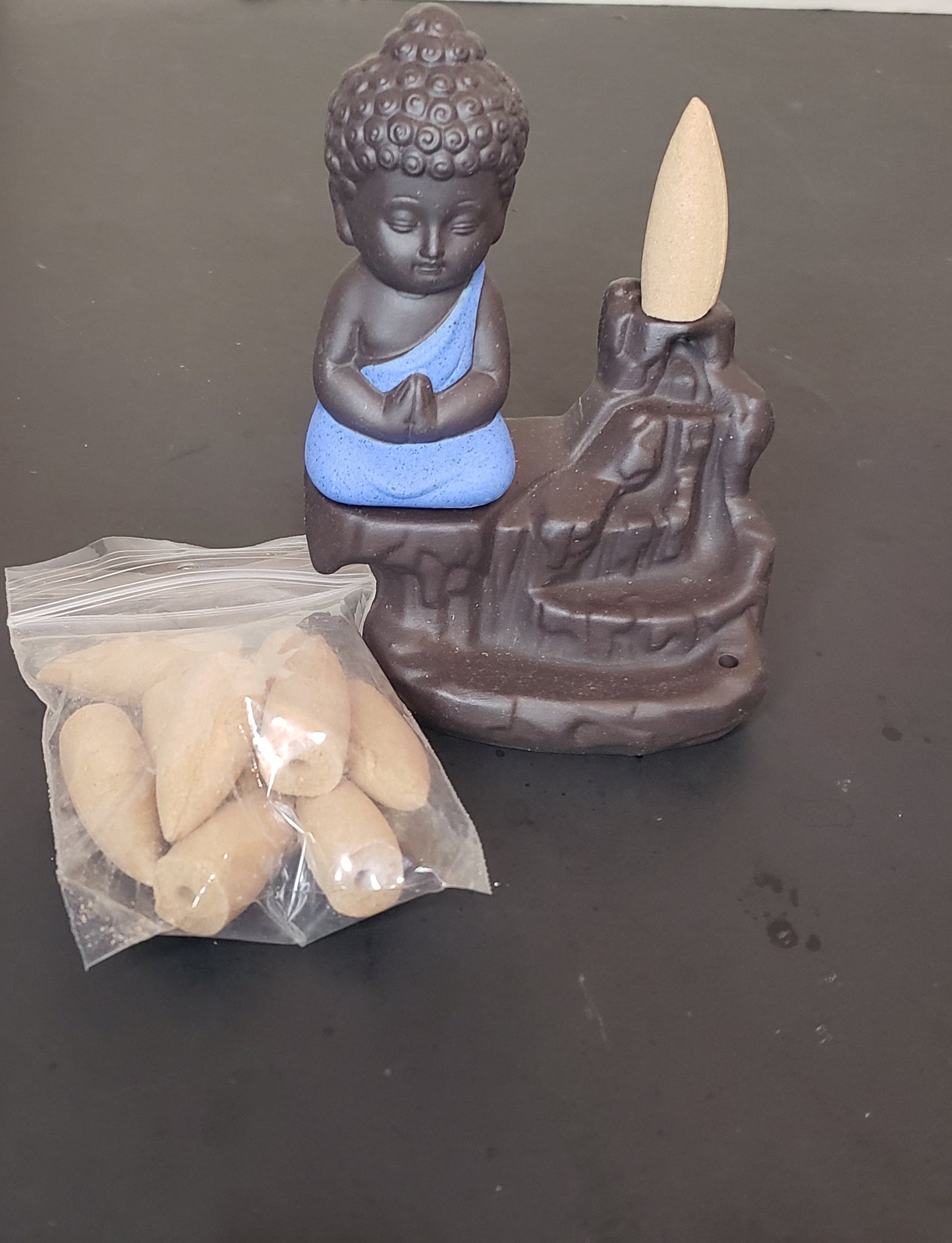 Buddha Incense Back Flow Burner image 1