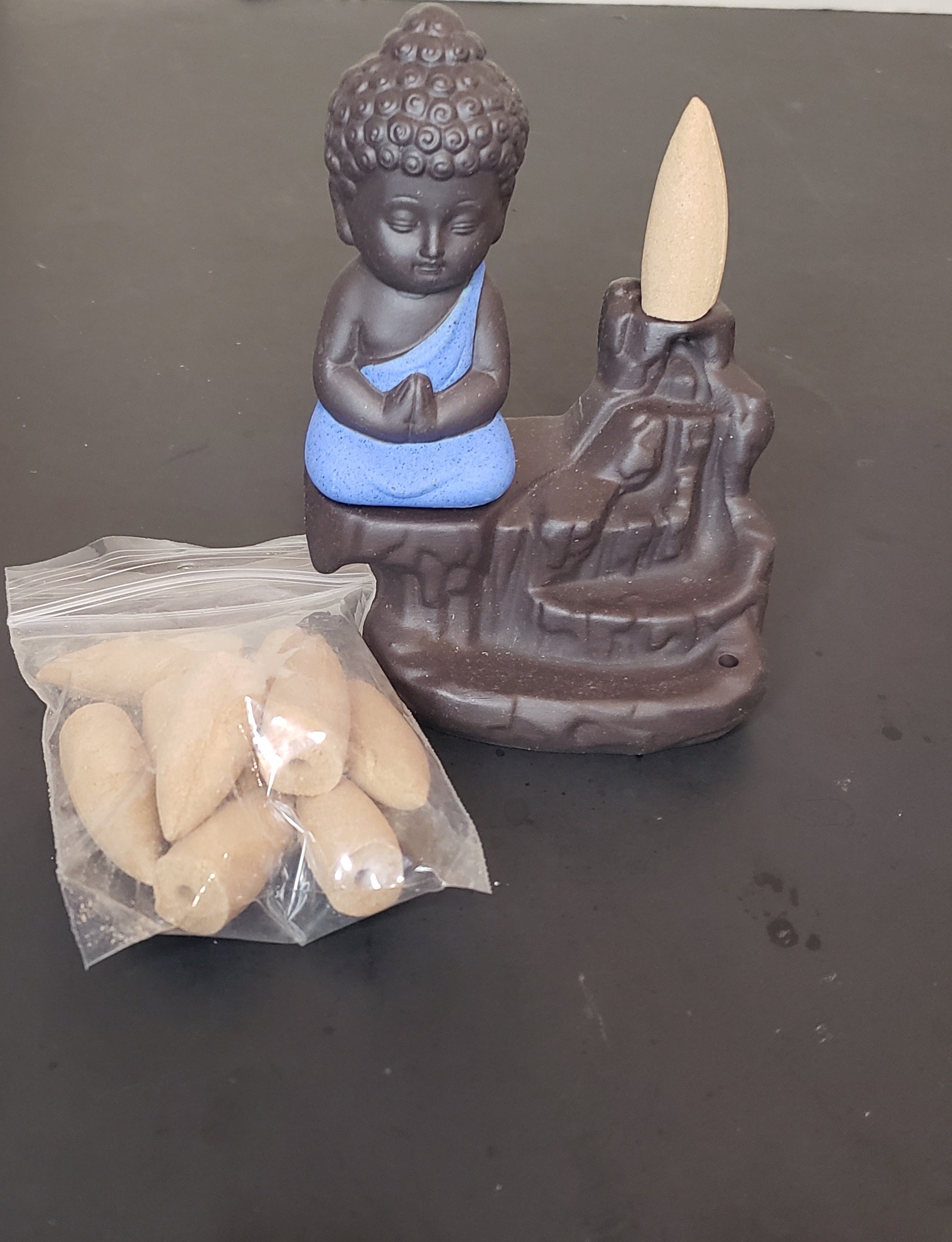 Buddha Incense Back Flow Burner image 1