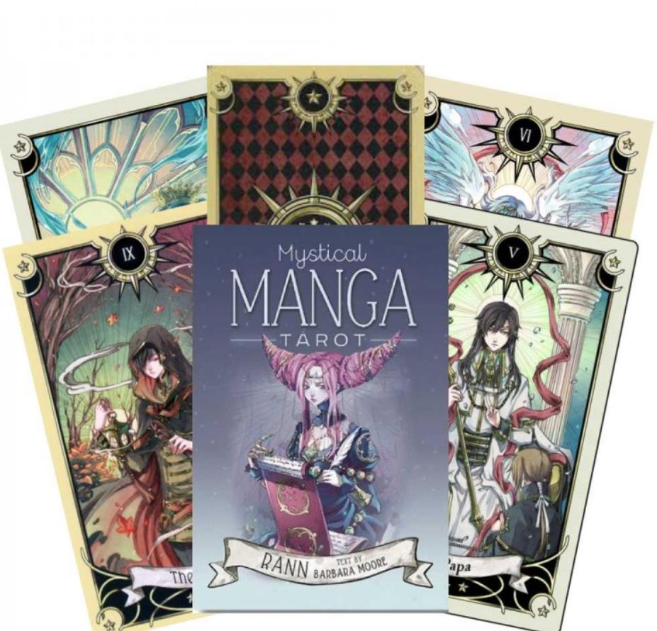 Mystical Manga Tarot Cards Deck