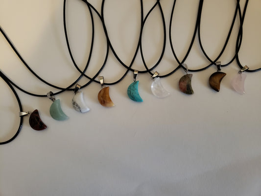 Moon Gemstone Necklace image 0
