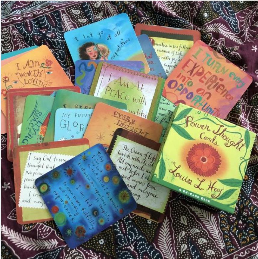 Power Thought Affirmation Cards
