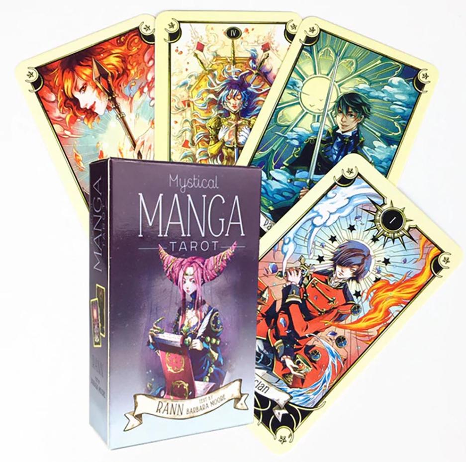 Mystical Manga Tarot Cards Deck