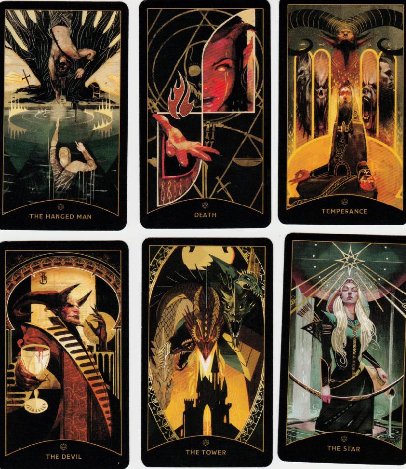 The Dungeons Dragons Tarot Deck