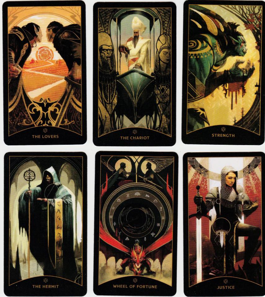 The Dungeons Dragons Tarot Deck