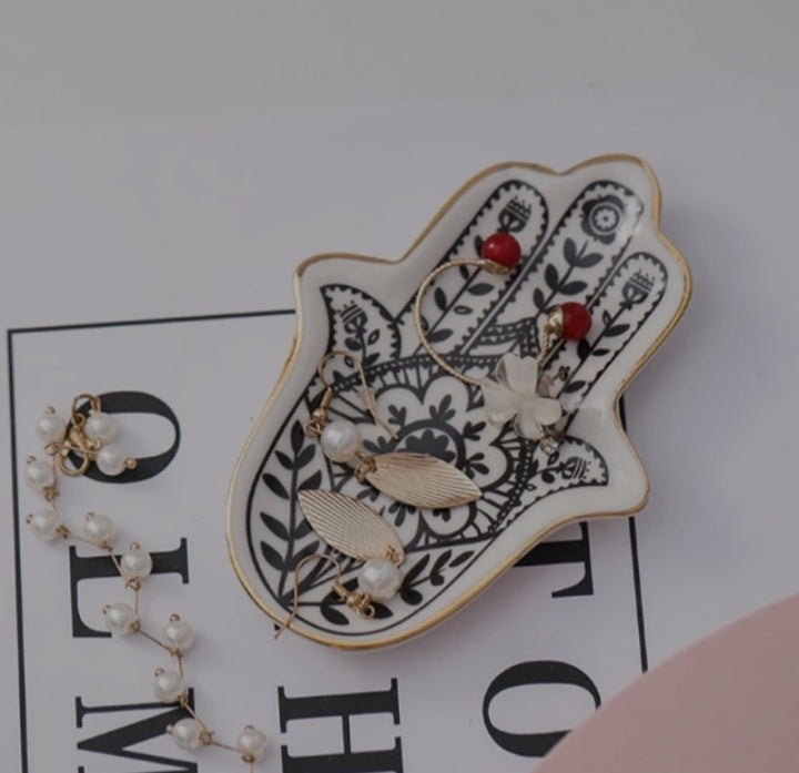 Hamsa Hand Trinket Dish image 1