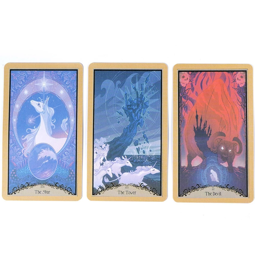 The Last Unicorn Tarot Deck-Tarot Card Deck image 3