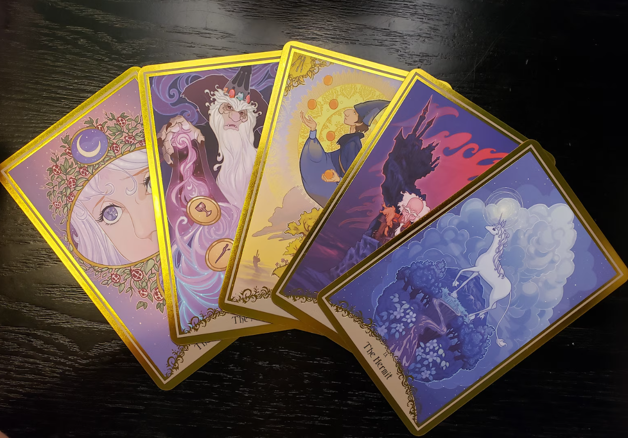 The Last Unicorn Tarot Deck-Tarot Card Deck image 4