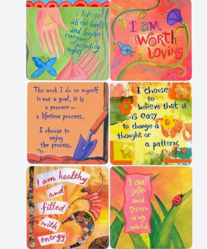 Power Thought Affirmation Cards