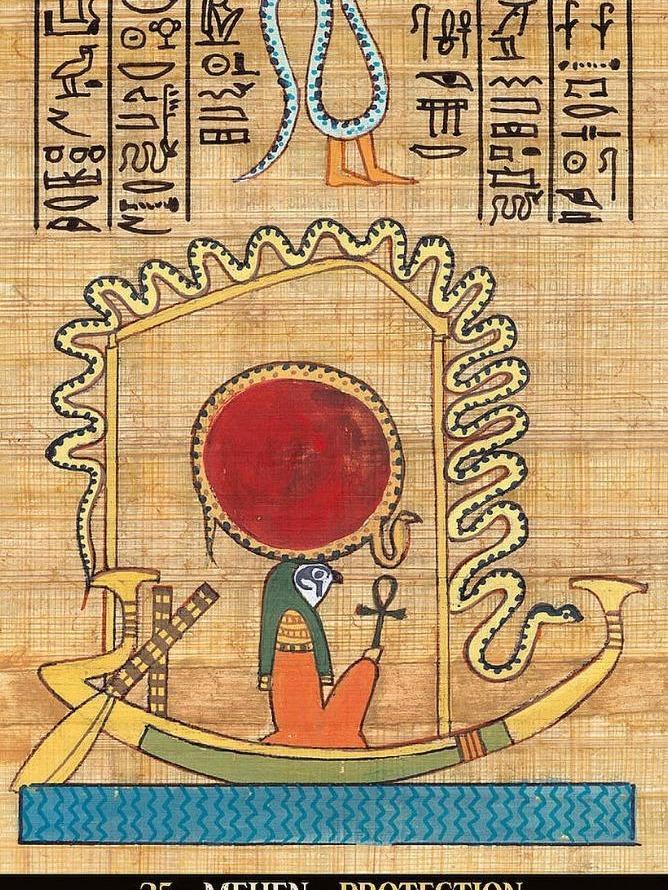 Egyptian Gods Oracle Cards Deck