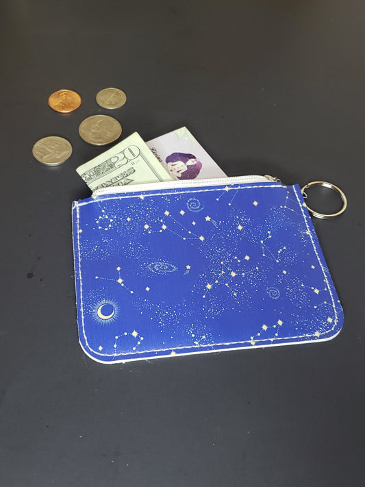 Night Sky ID Case Wallet with Front Pocket image 0