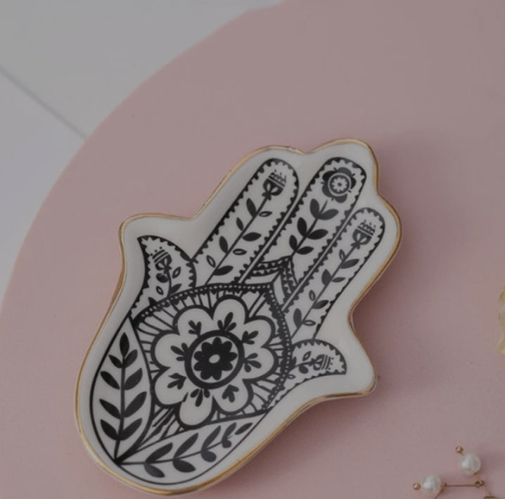 Hamsa Hand Trinket Dish image 4
