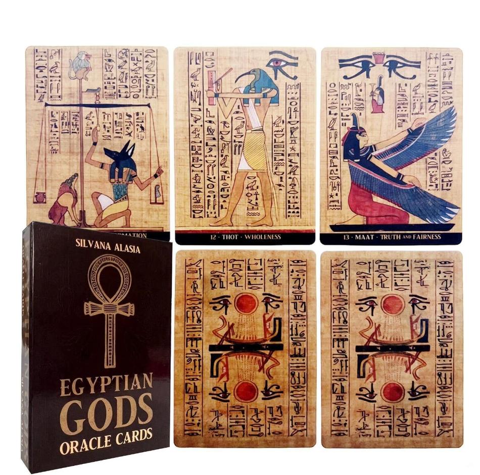 Egyptian Gods Oracle Cards Deck