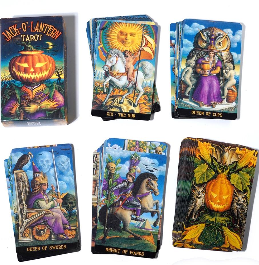 Jack-O'-Lantern Tarot Card Deck