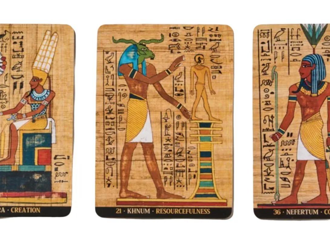 Egyptian Gods Oracle Cards Deck