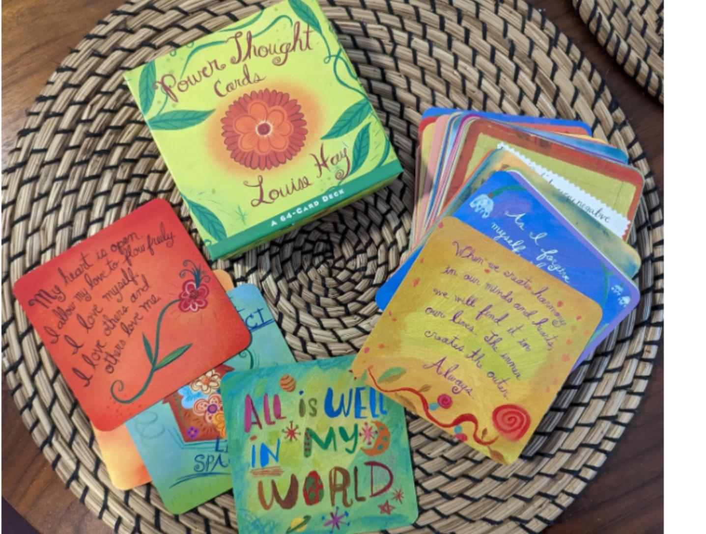 Power Thought Affirmation Cards