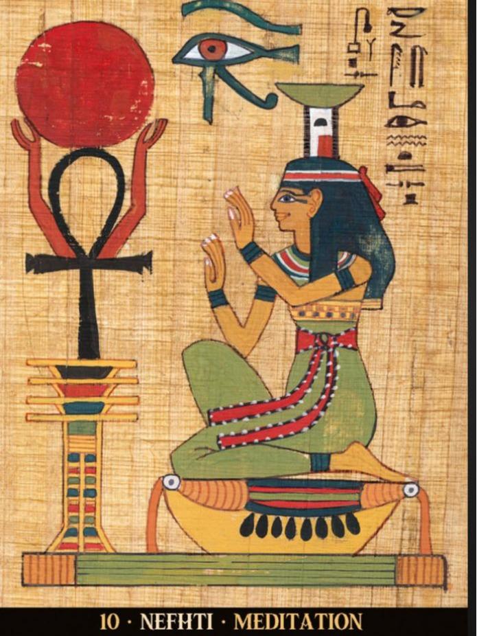 Egyptian Gods Oracle Cards Deck