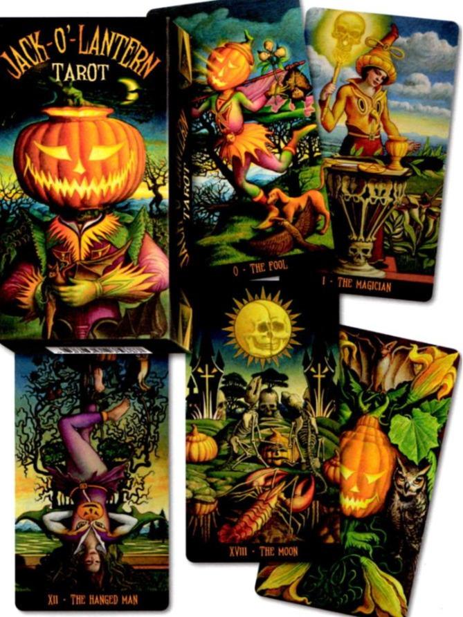 Jack-O'-Lantern Tarot Card Deck