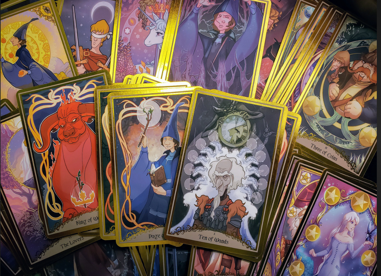 The Last Unicorn Tarot Deck-Tarot Card Deck image 2