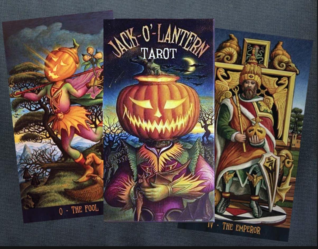 Jack-O'-Lantern Tarot Card Deck