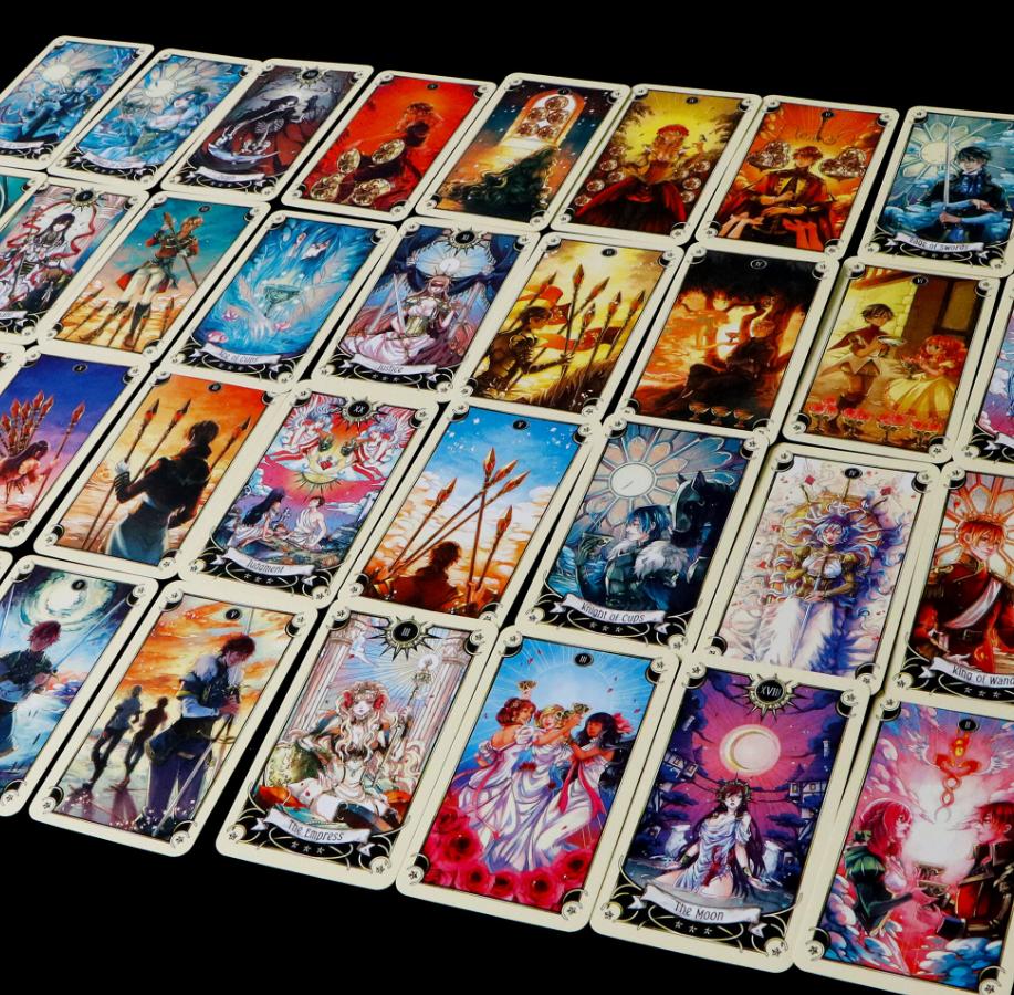 Mystical Manga Tarot Cards Deck